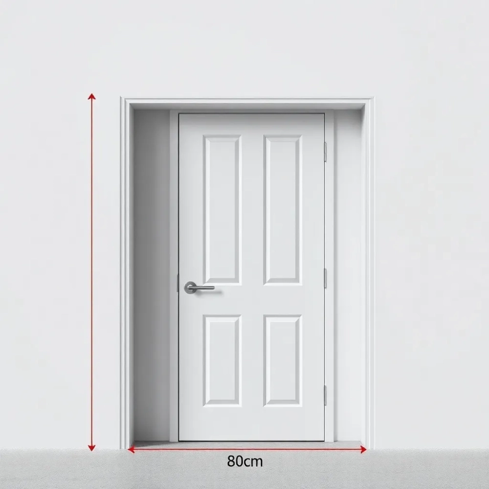 Wymiary drzwi zewnętrznych 80