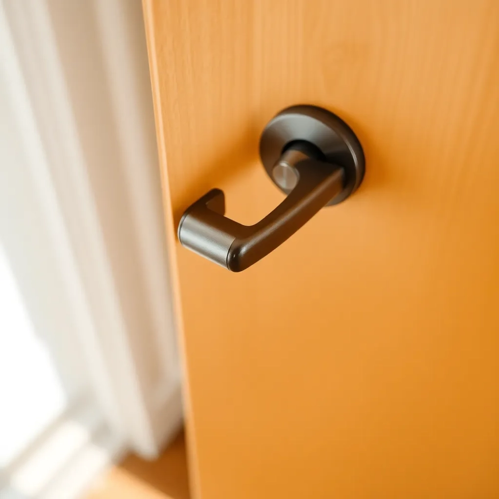 Wysokość klamki w drzwiach zewnętrznych