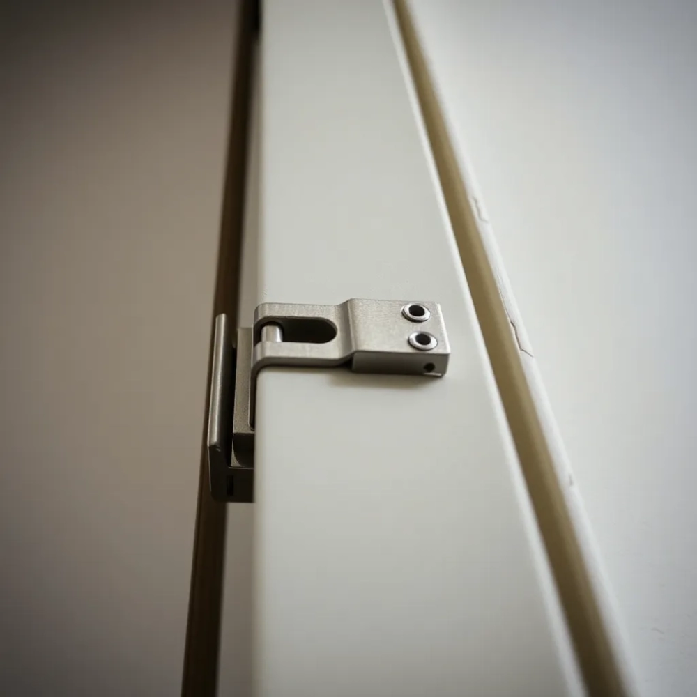 Wysokość zawiasów w drzwiach