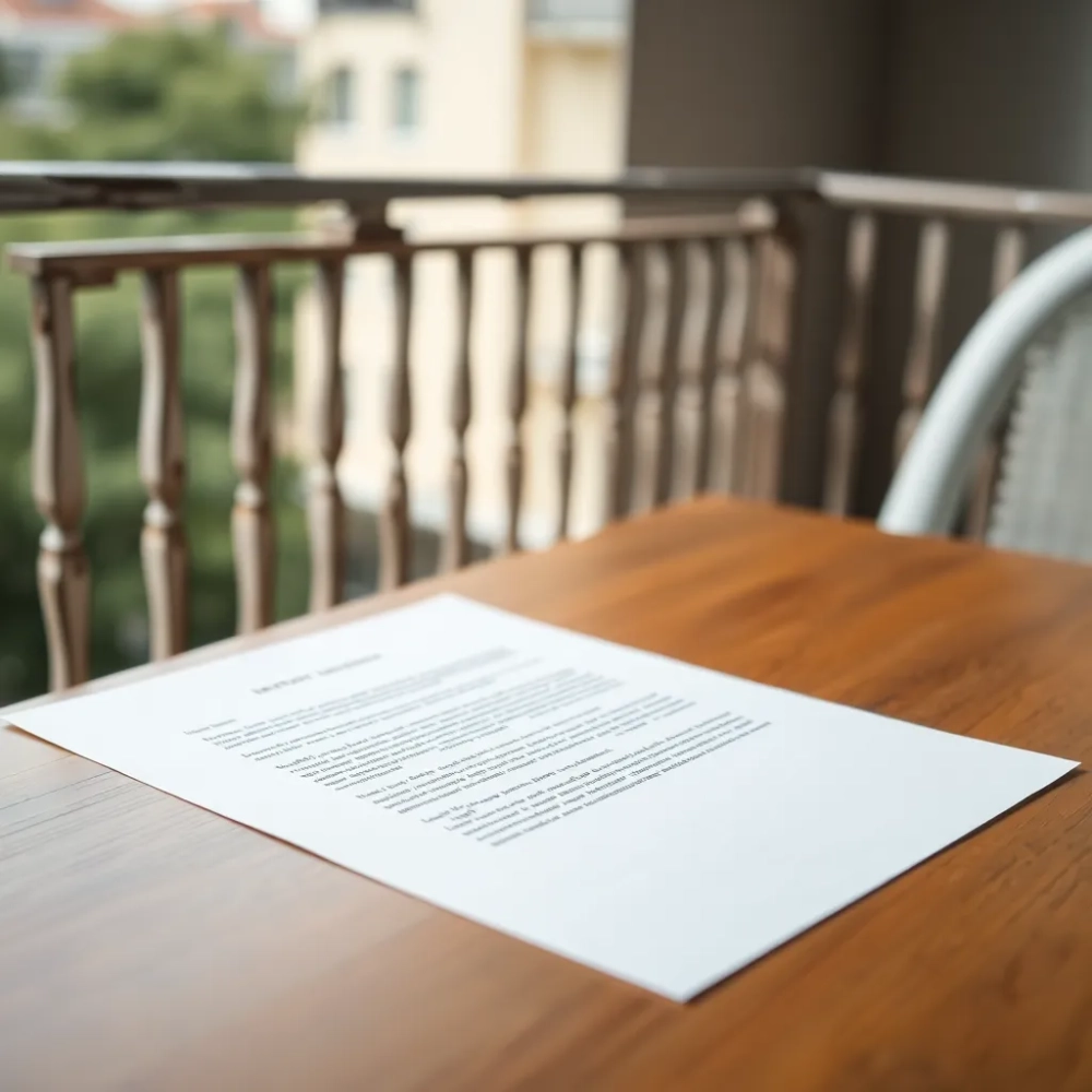 Wzór pisma do spółdzielni mieszkaniowej w sprawie remontu balkonu