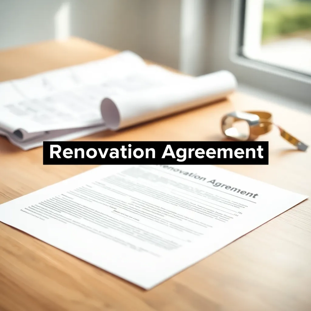 Wzór umowy o remont mieszkania