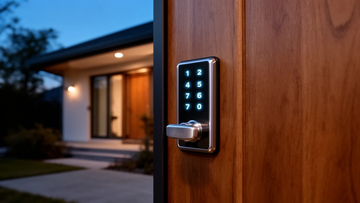 Zamek szyfrowy do drzwi wejściowych