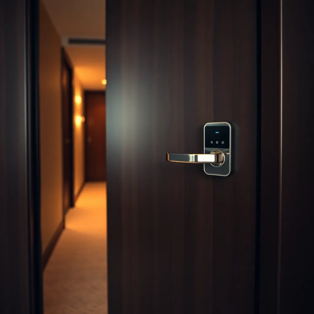 Zamykanie drzwi na kartę