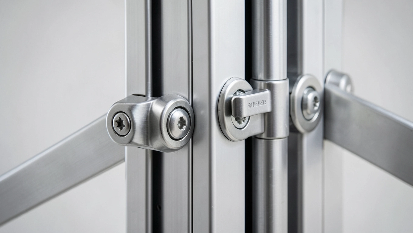 Zawiasy do profili drzwi loftowych