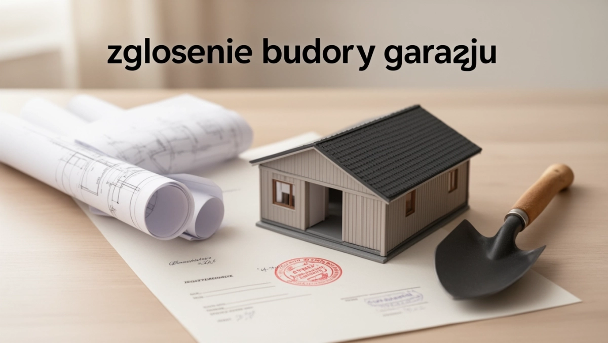 zgłoszenie budowy garażu