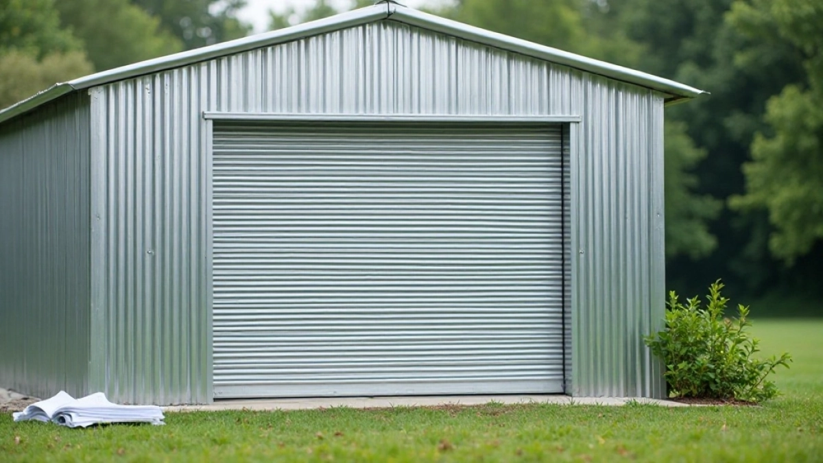 Zgłoszenie garażu blaszanego wzór