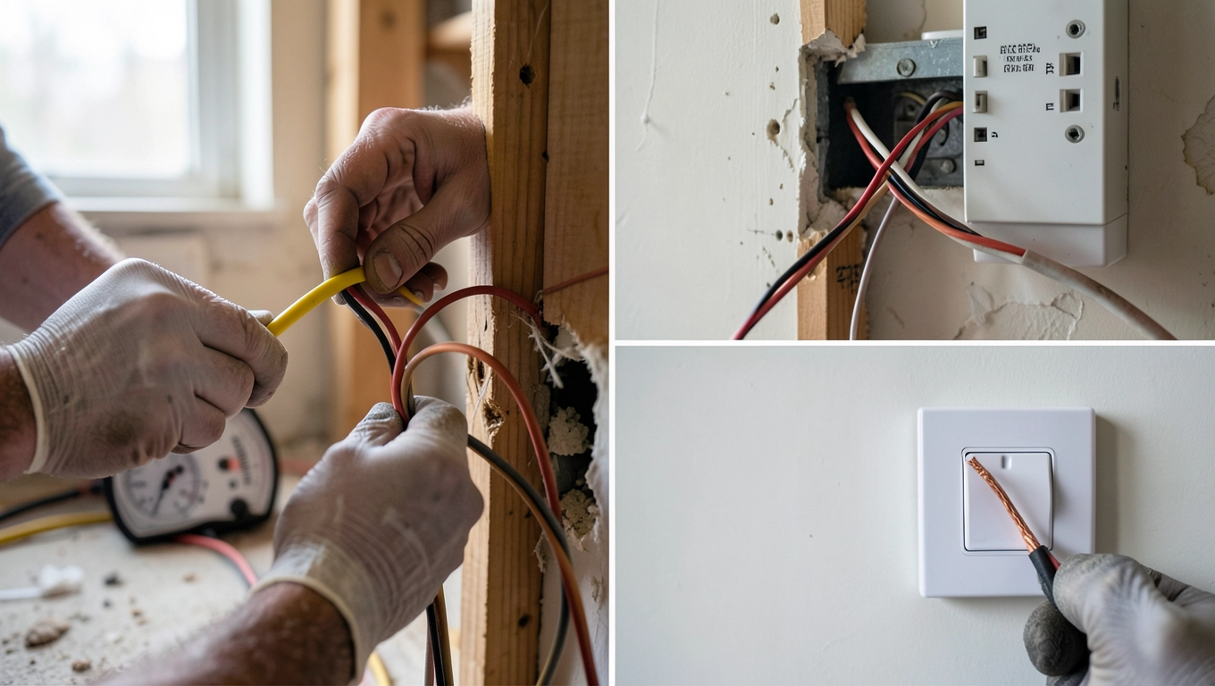 Co obejmuje montaż instalacji elektrycznej