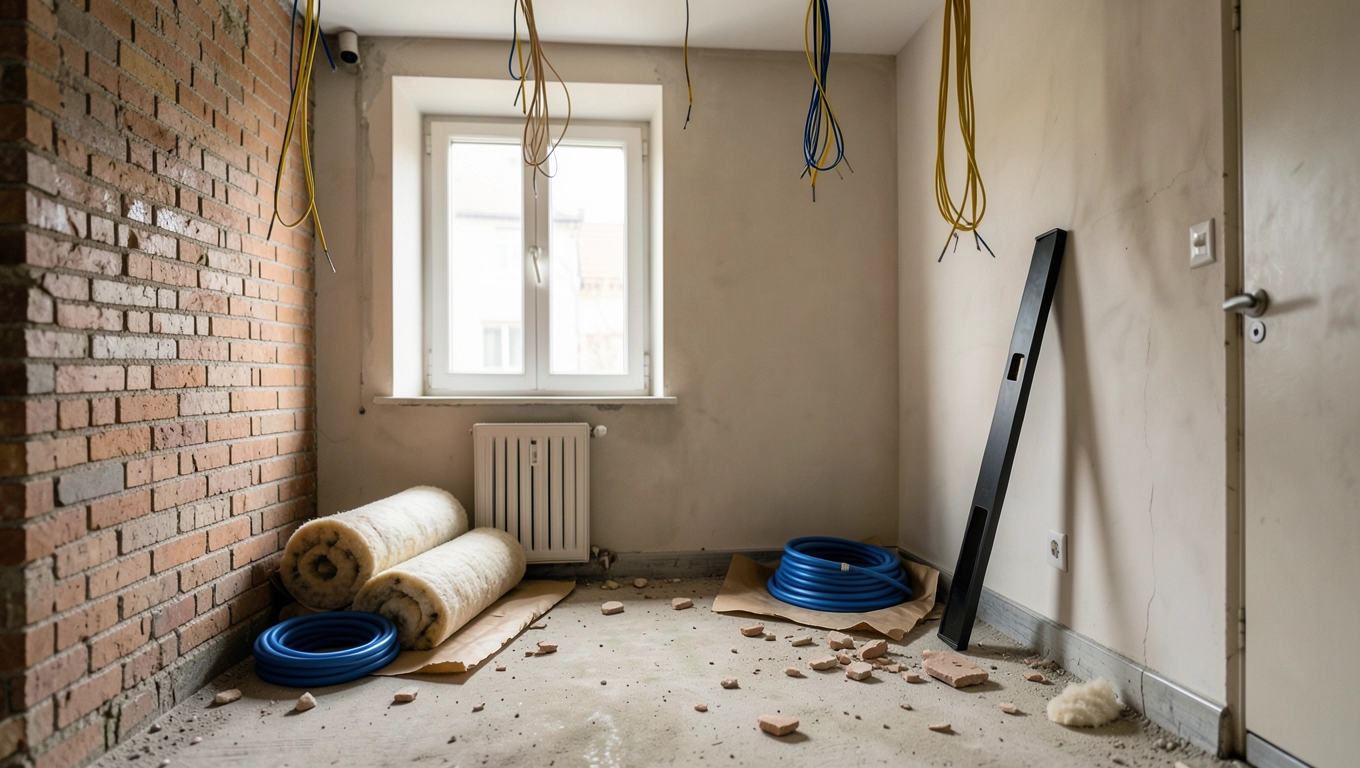 Kapitalny remont mieszkania 60 m² w Krakowie lokalne stawki i specyfika