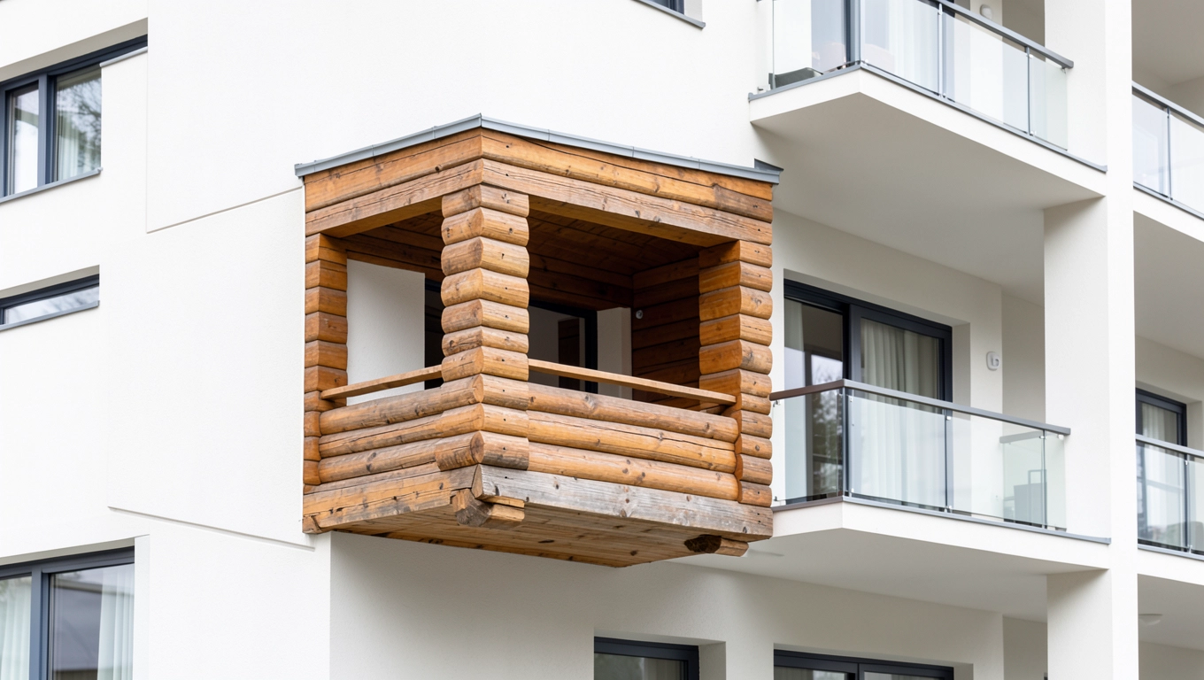 Loggia i balkon kluczowa różnica w metrażu