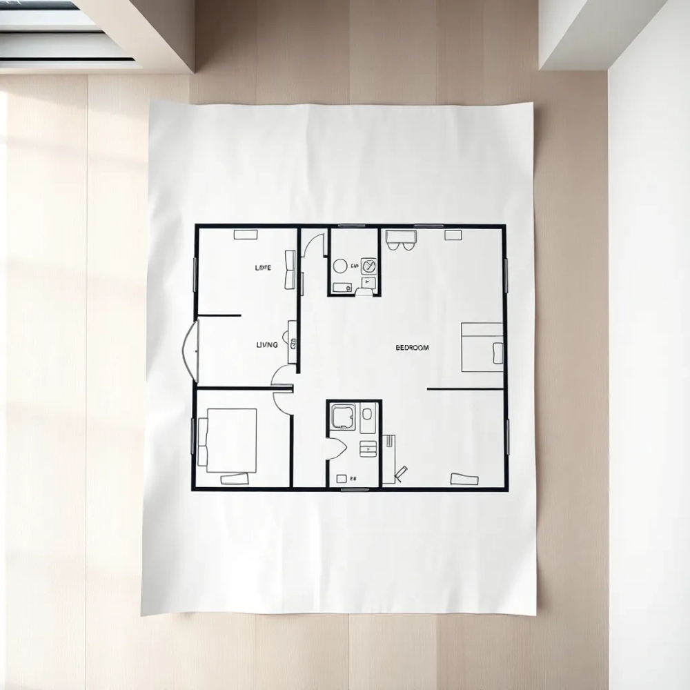 Plan mieszkania w bloku skąd uzyskać