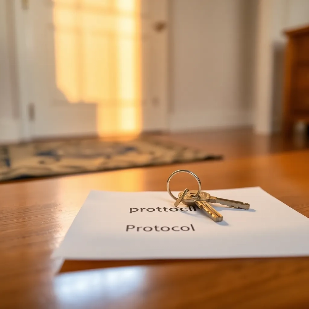 Przekazanie kluczy do mieszkania protokół