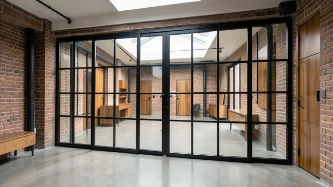 Cglass drzwi loftowe