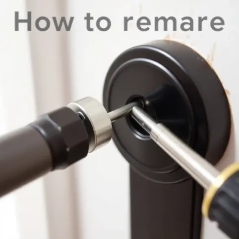 Jak zdjac klamkę w drzwiach