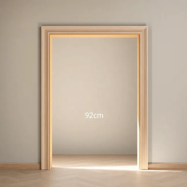 Jaki otwór pod drzwi 80 bezprzylgowe
