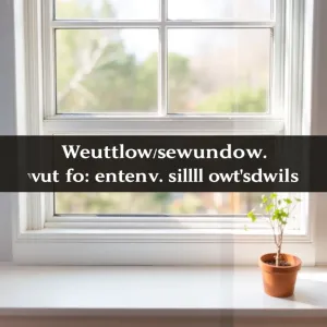 jaki parapet do białego okna